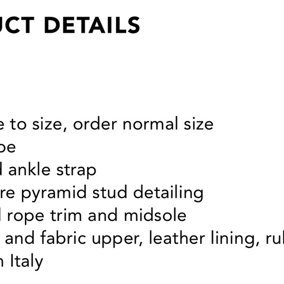 NIB Valentino Garavani Women's Rockstud Espadrille Black Sandals size 9 - Picture 6 of 11